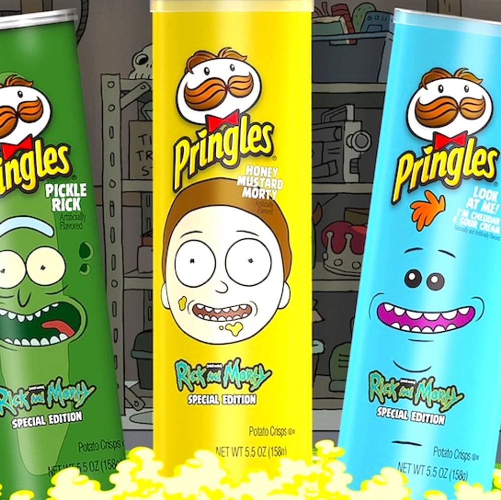 Rick and Morty Special Edition Pringles